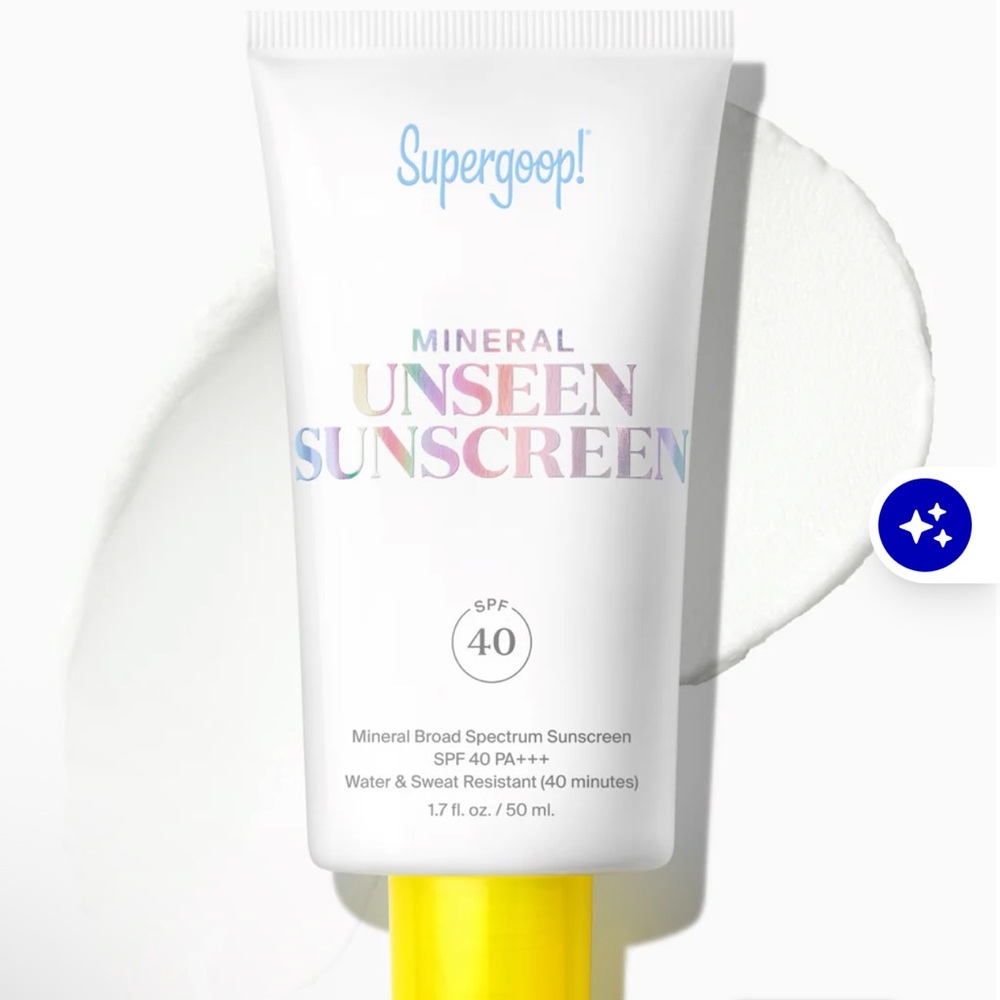 Supergoop! Mineral Unseen Sunscreen SPF 40 - Cream Box